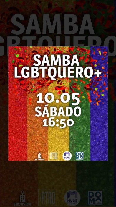 Samba LGBTQuero+ | Bar do Prédio Ocupa THE ATRO